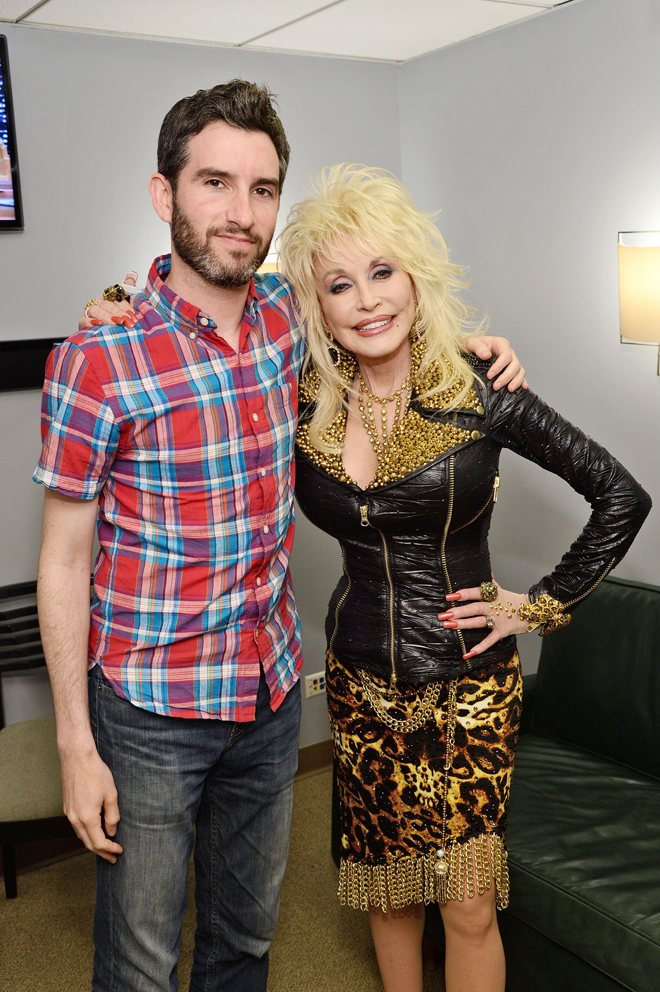 Jonathan Cohen and Dolly Parton